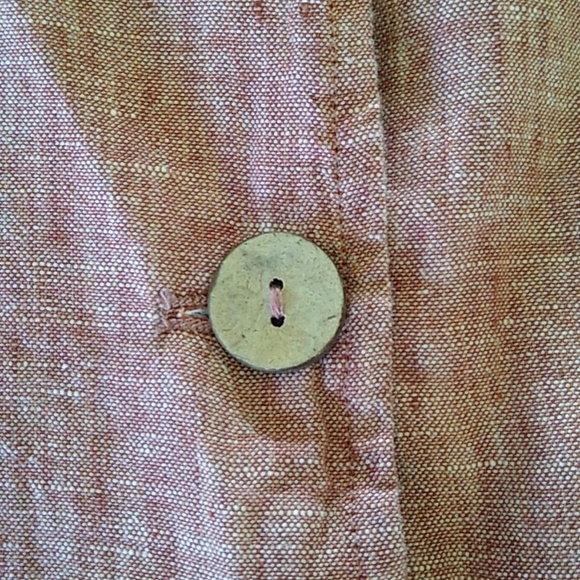 Jones & Co. linen blazer heather red size M - Picture 4 of 15